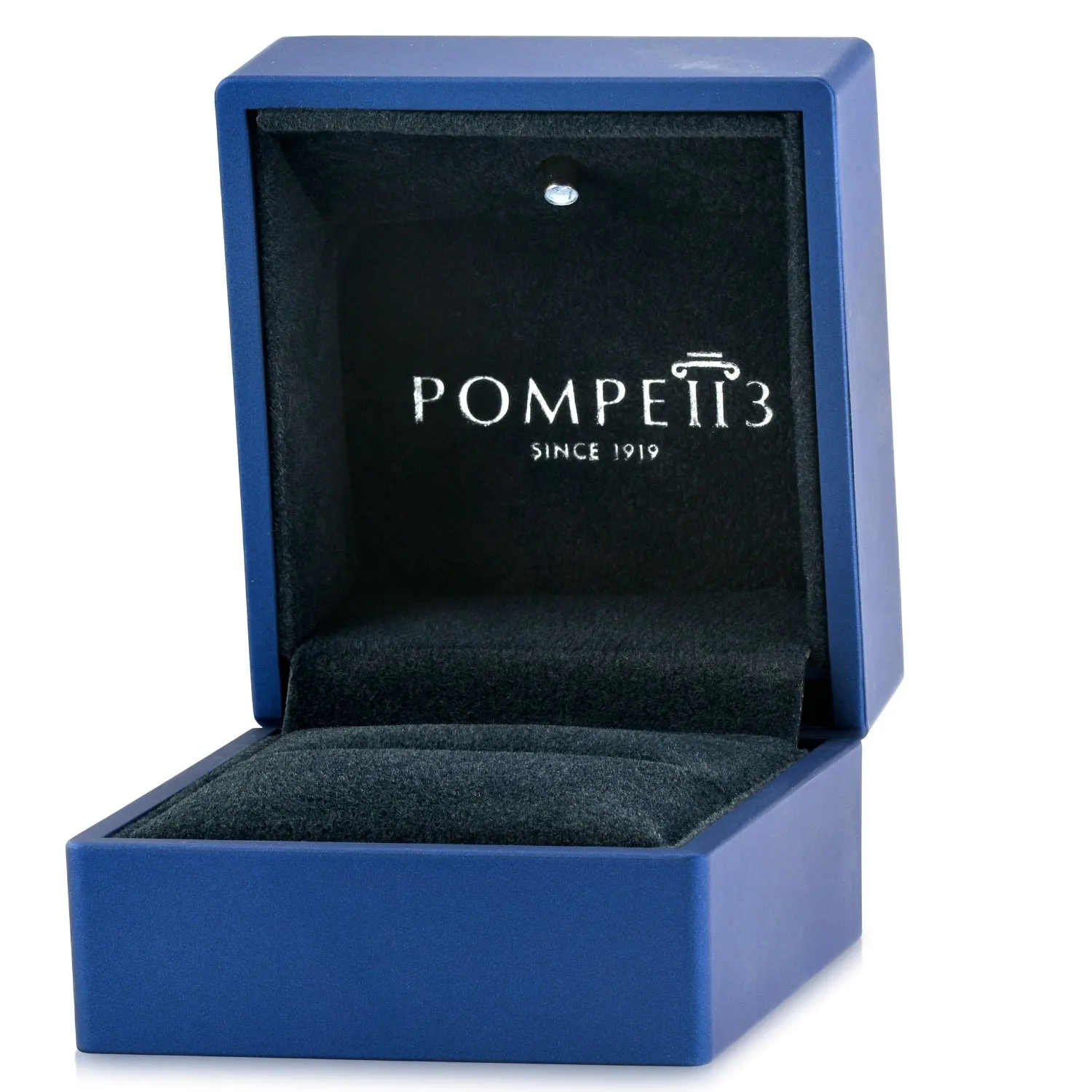 1/4ct Blue Diamond Studs 14K White Gold