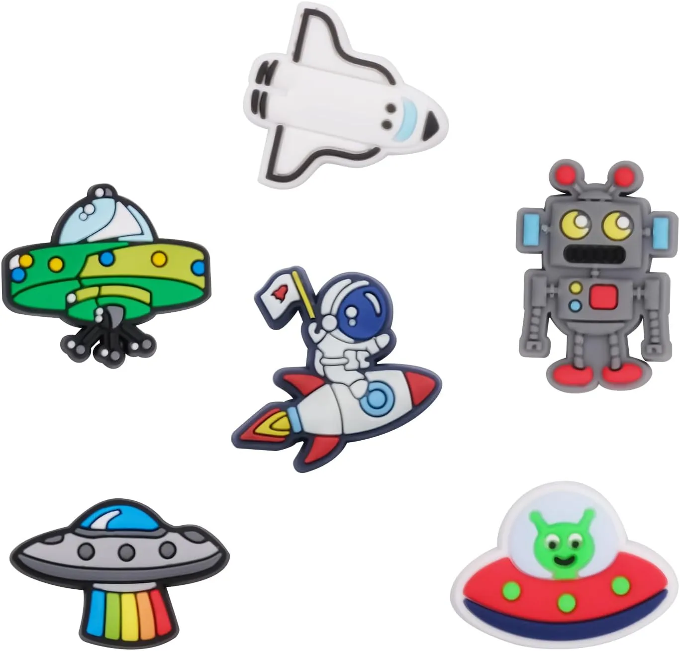 30 50 100Pcs Pack Shoe Decorations Charms for Boys Teens Kids PVC Clog Accessories Pins Fit for Garden Sandals Wristband Bracelet