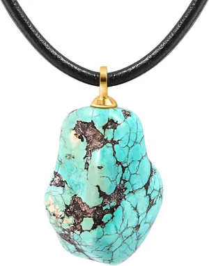 7 Chakra Gemstone Healing Crystals Necklace - Copper Wire Wrapped Natural Unisex Hippie Leather Choker