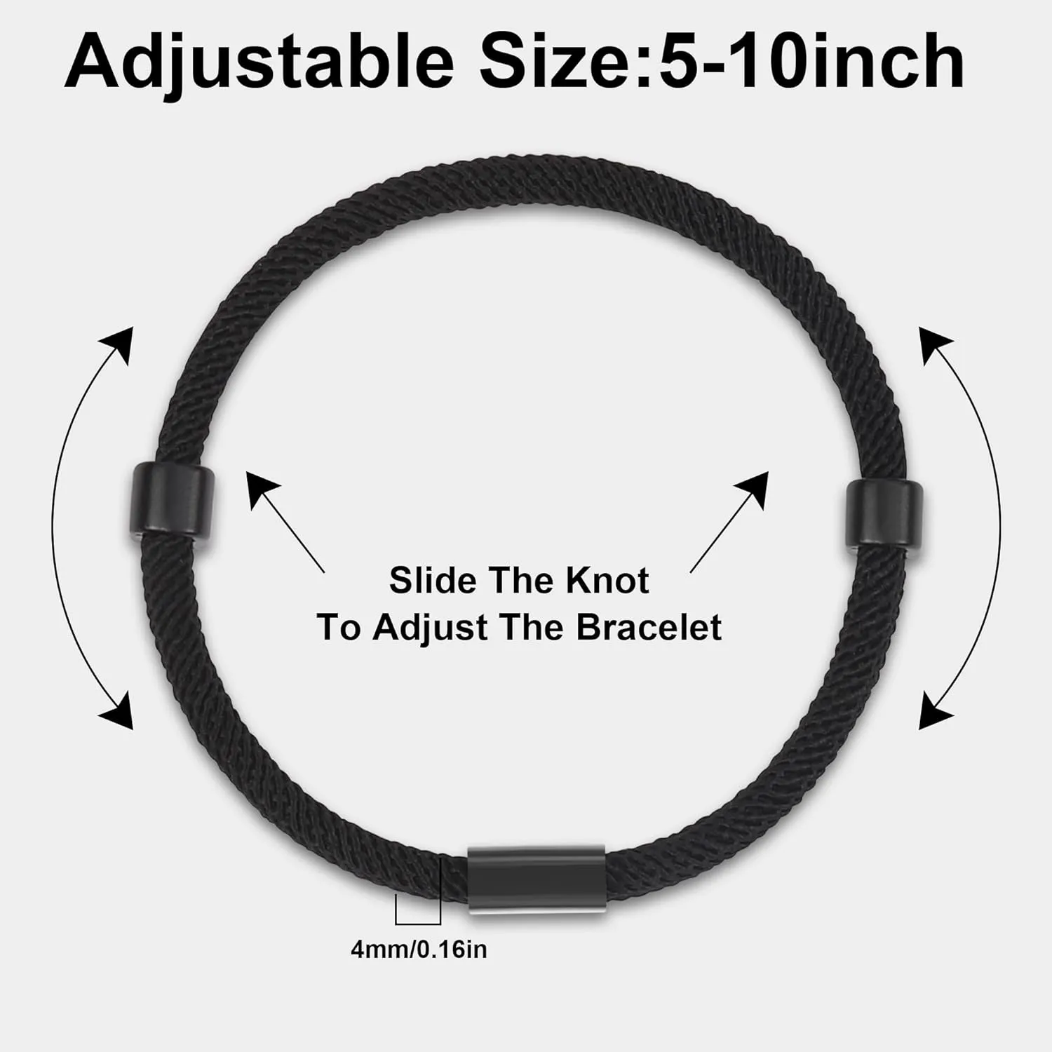 8PCS Christian Jesus Cross Rope Bracelet, Braided Cord Bracelet for Men Women, Nautical Surf Beach Bracelets Gifts Set for Sports, Handmade Woven String Bracelets with Adjustable Knot