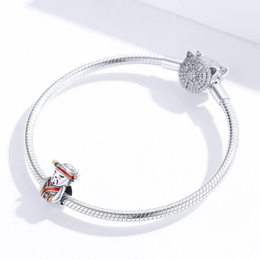 925 Sterling Silver Wealth Beads For Diy Bracelets Pure