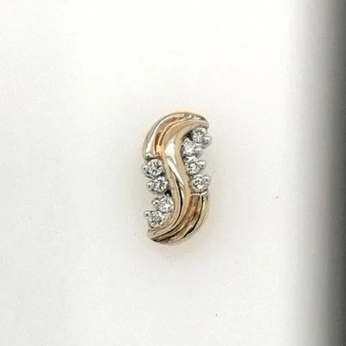 9ct .25ct diamond earrings