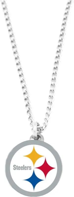 Aminco NFL Pittsburgh Steelers Team Logo Pendant Necklace