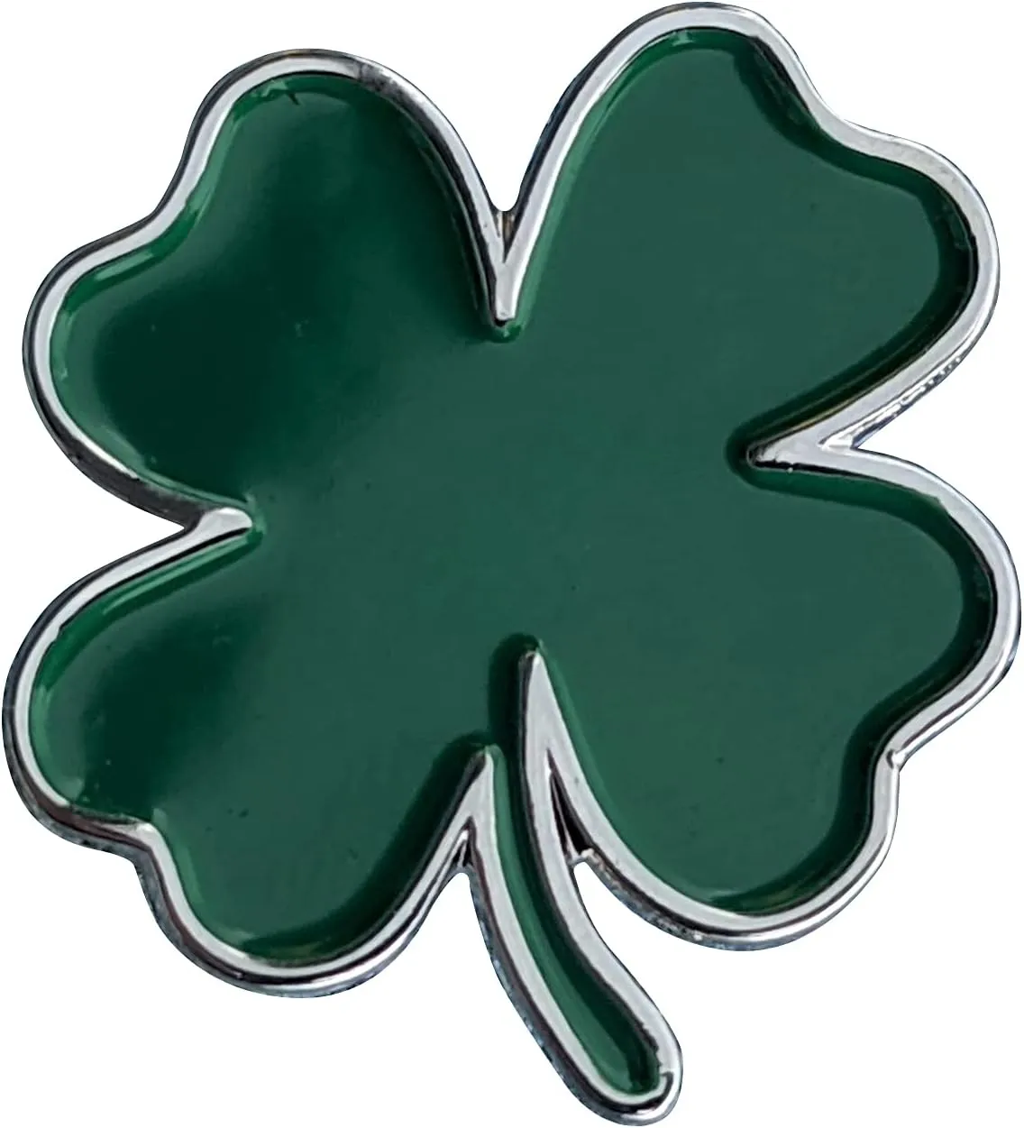 Applicable Pun Ireland Heritage Luck of The Irish Four Leaf Clover Enamel Pin - Lapel or Fabric Pin