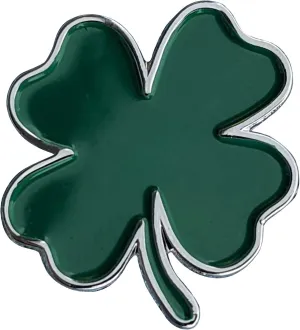 Applicable Pun Ireland Heritage Luck of The Irish Four Leaf Clover Enamel Pin - Lapel or Fabric Pin