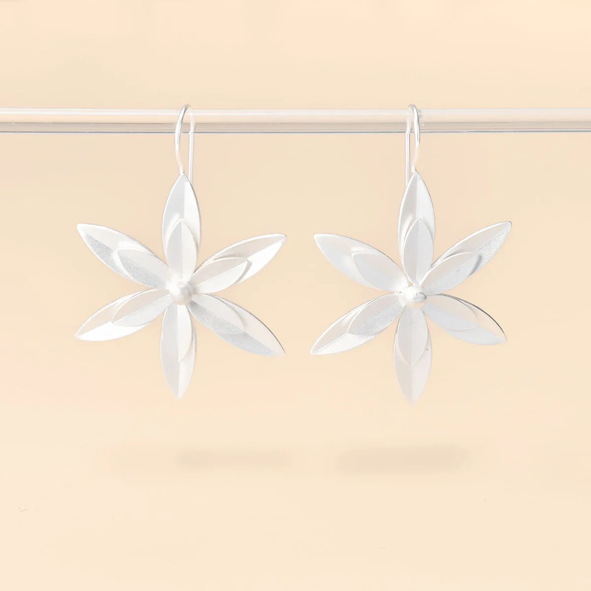 Black Eye Susan Flower Earrings