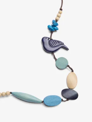 Blue Bird Necklace
