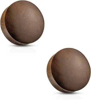 BodyJewelryOnline Organic Ear Plugs/tunnels Convex Saddle Fit Made of Snakewood.