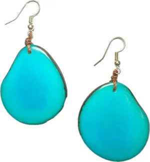 Boho Earrings for Women | Colorful Drop Dangle Earrings | Tagua Nut, Surgical Stainless Steel | Eco-Friendly