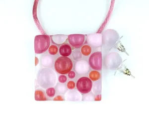 Bubbles Pendant - Pink