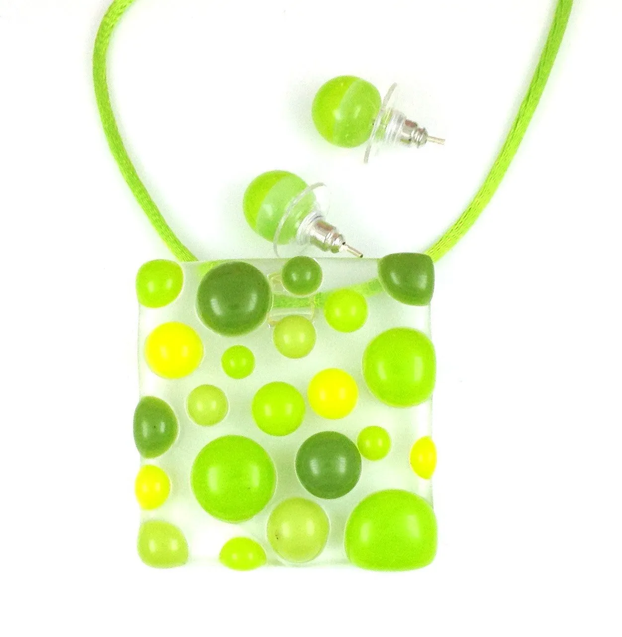 Bubbles Pendant - White
