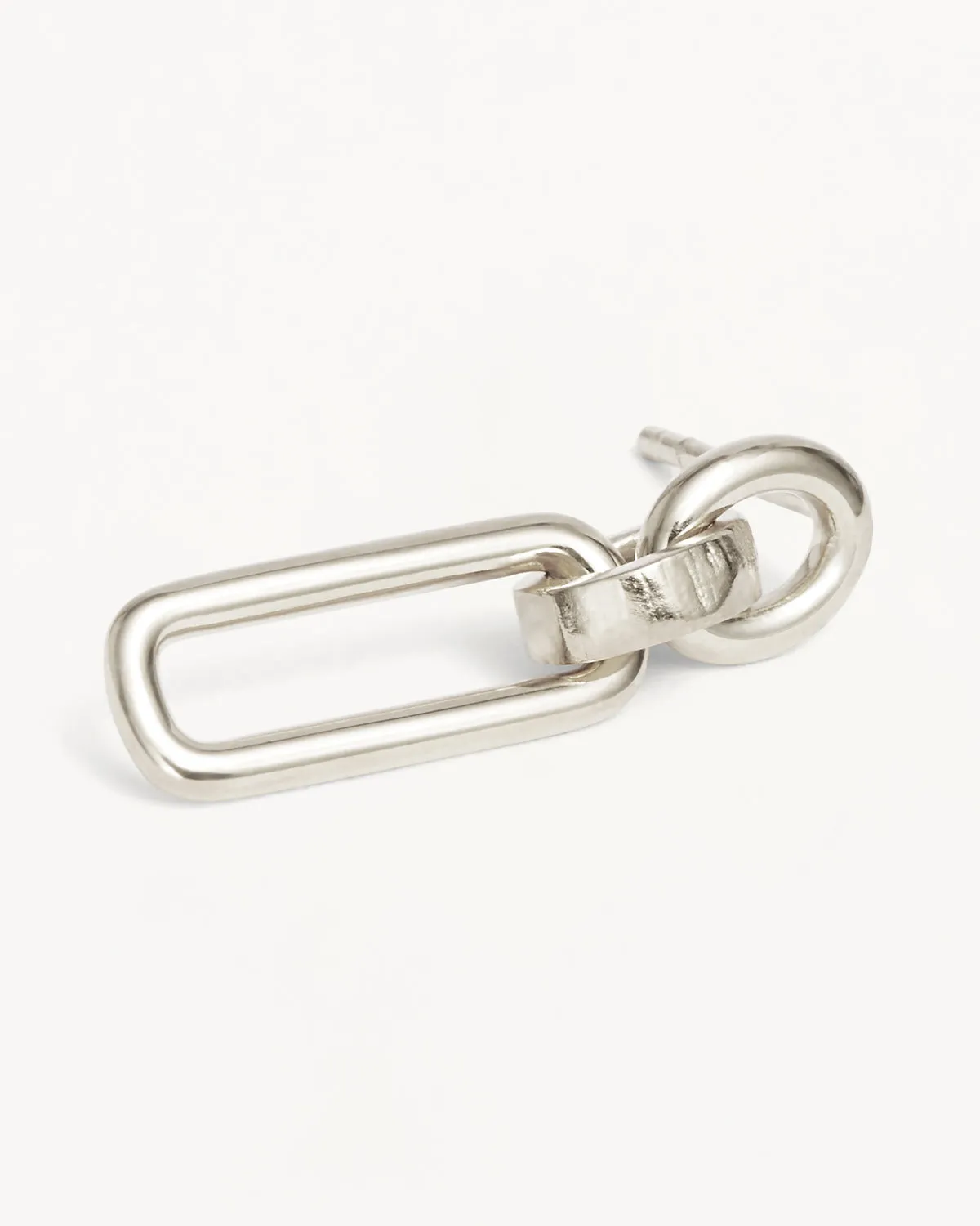 By Charlotte Shield Drop Earrings, Gold or Silver