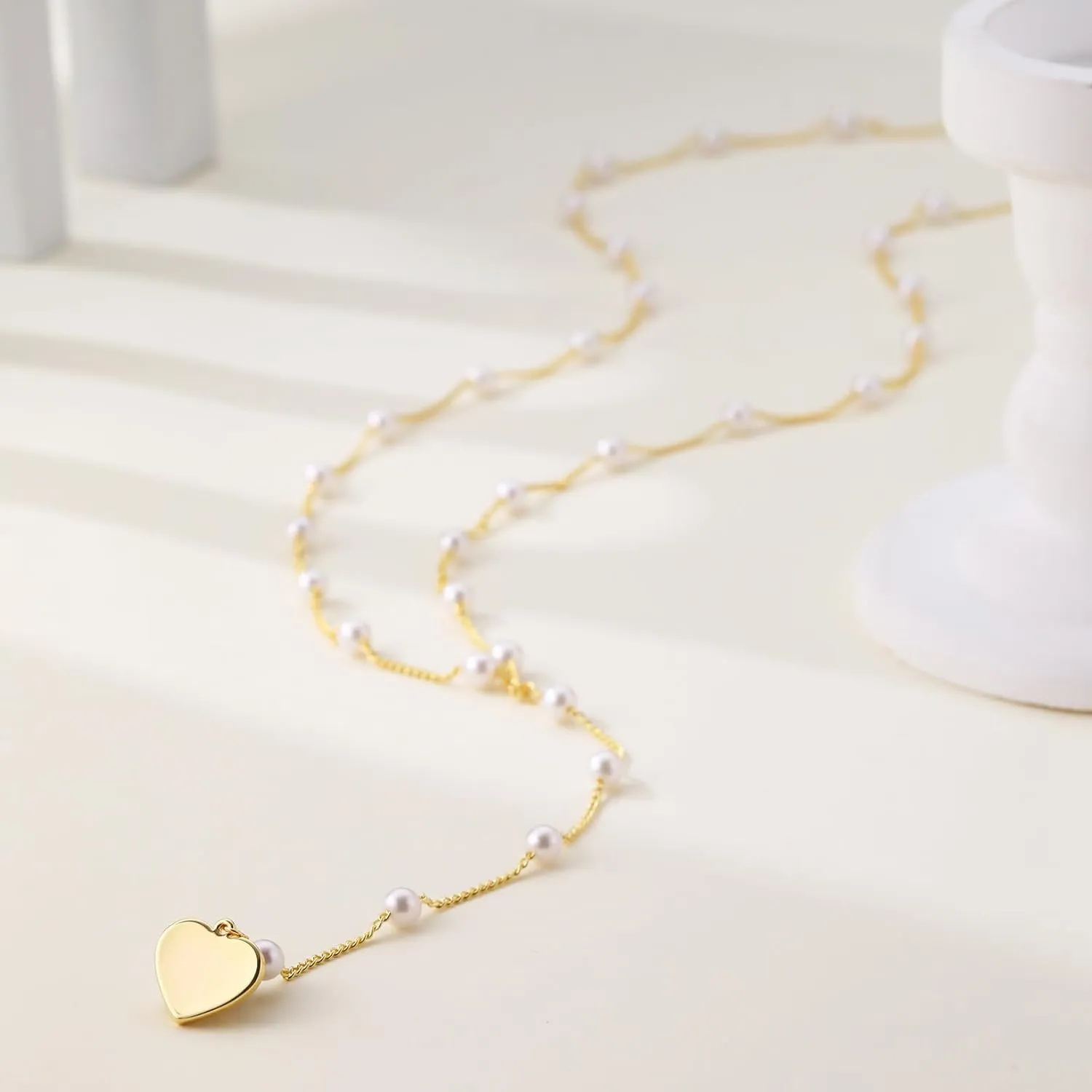 CAROVO Belly Waist Chain for Women 14K Gold Silver Plated Layered Body Chains Boho Cuban Figaro Pearl Heart Coin Satellite Bead Belly Chain Sexy Bikini Body Jewelry for Women Adjustable