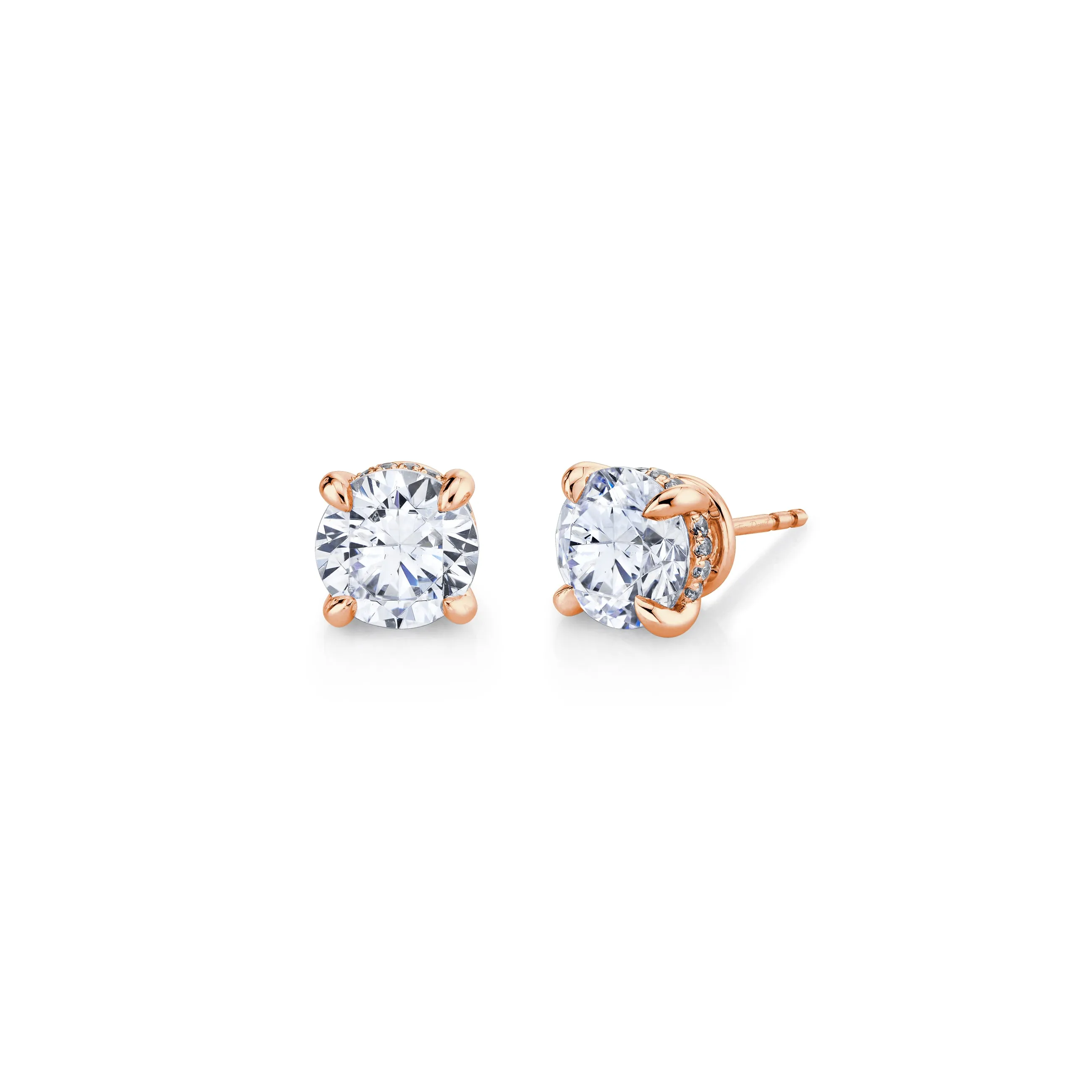 Chelsea Lab Diamond Round Brilliant Studs