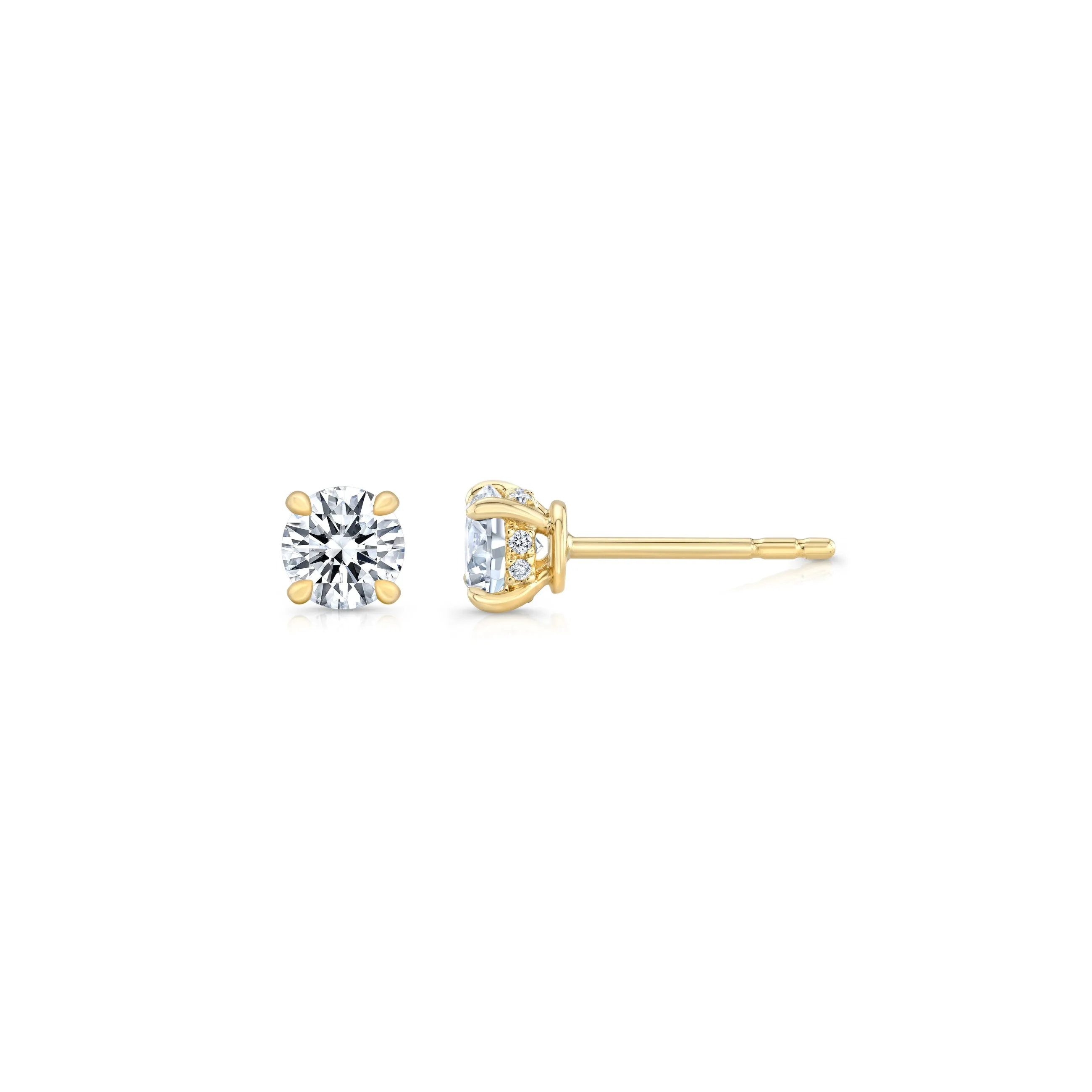 Chelsea Lab Diamond Round Brilliant Studs