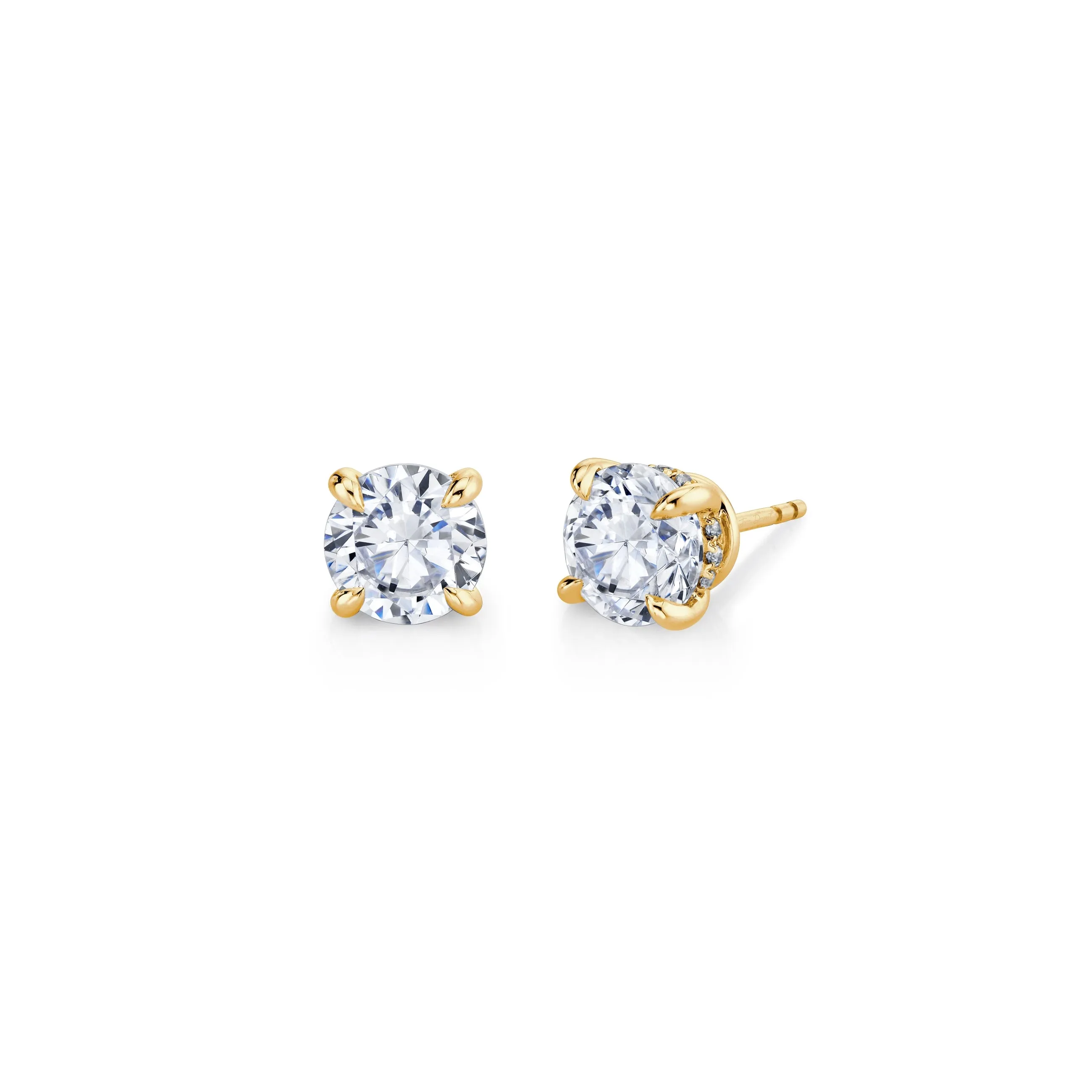 Chelsea Lab Diamond Round Brilliant Studs