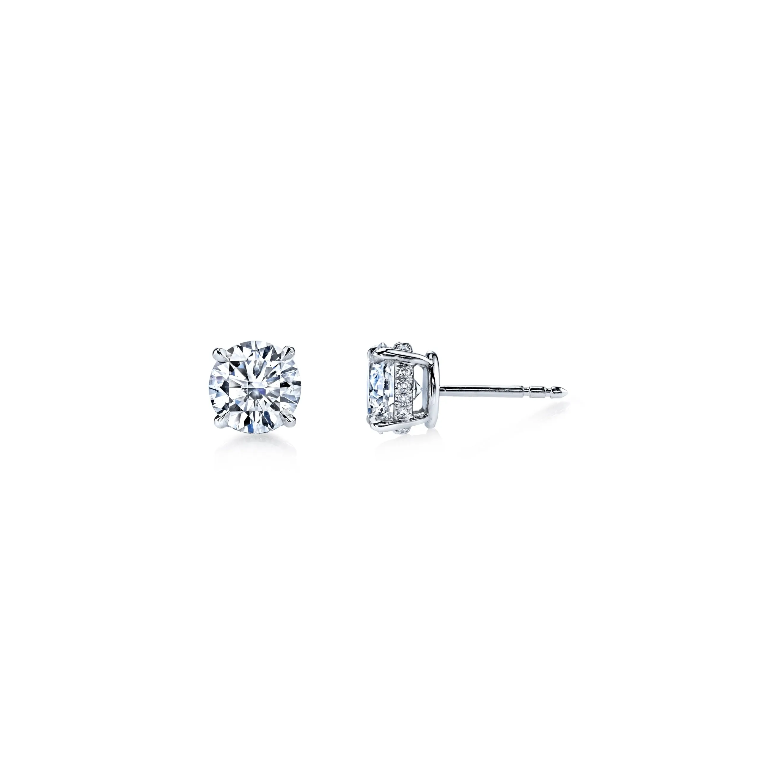 Chelsea Lab Diamond Round Brilliant Studs