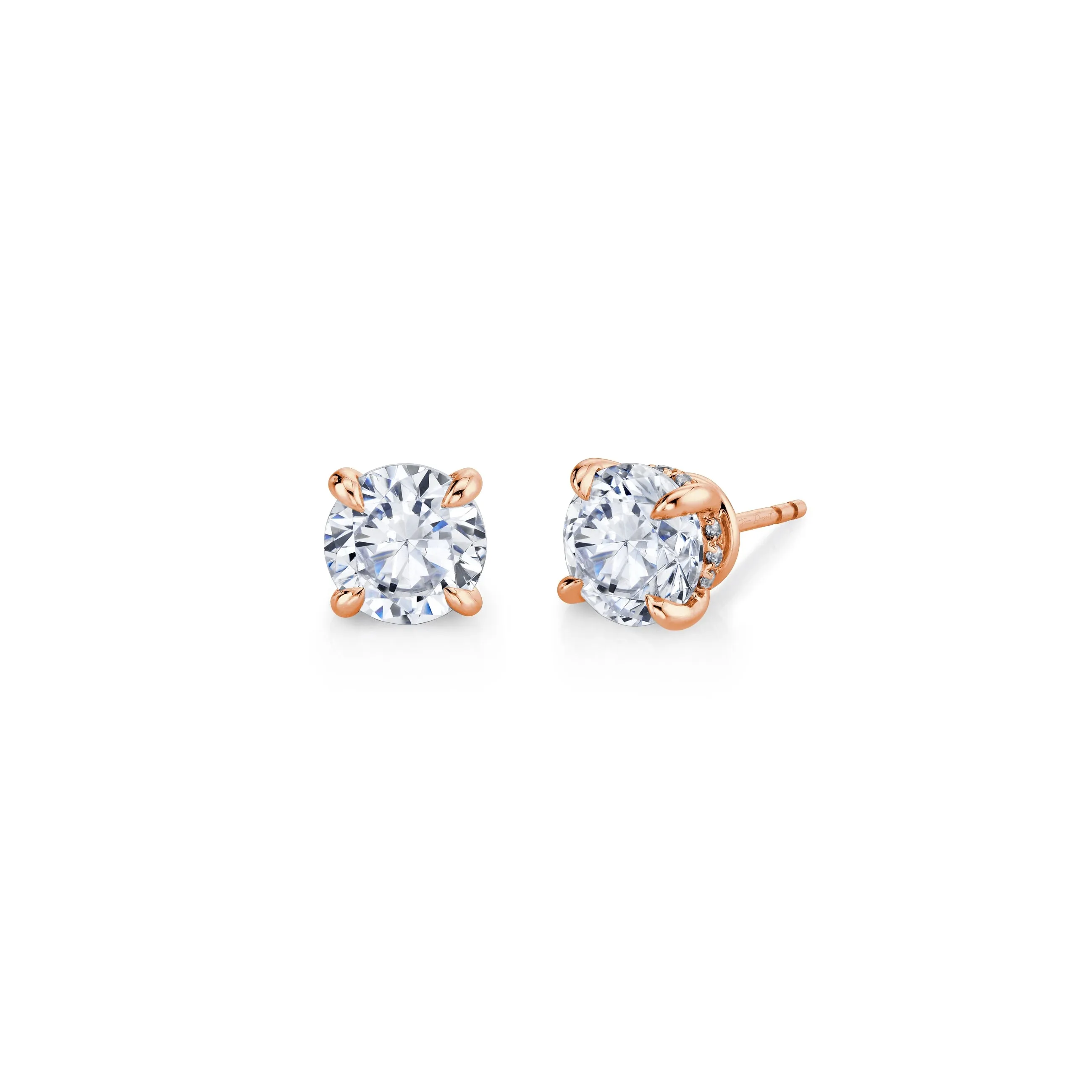 Chelsea Lab Diamond Round Brilliant Studs