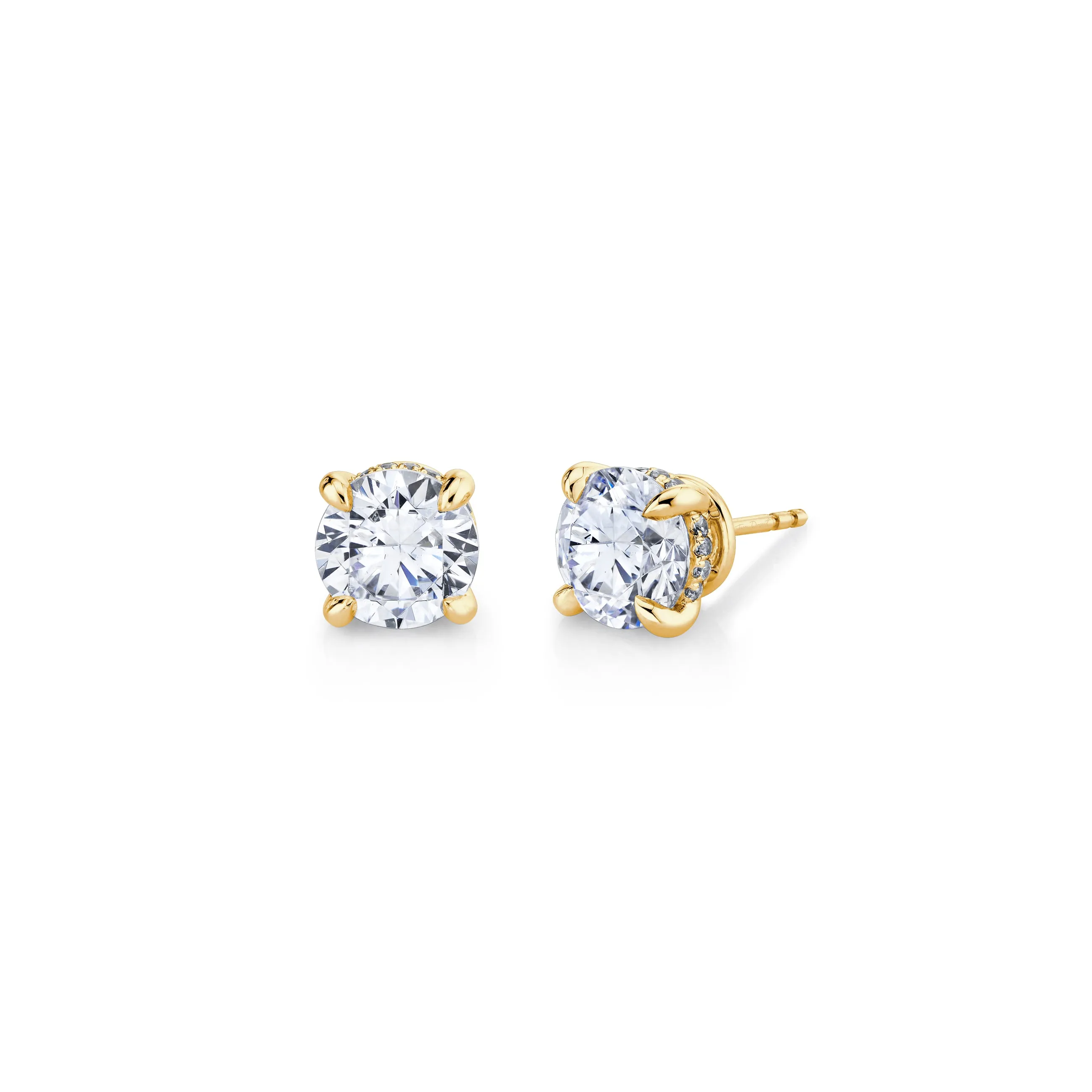 Chelsea Lab Diamond Round Brilliant Studs