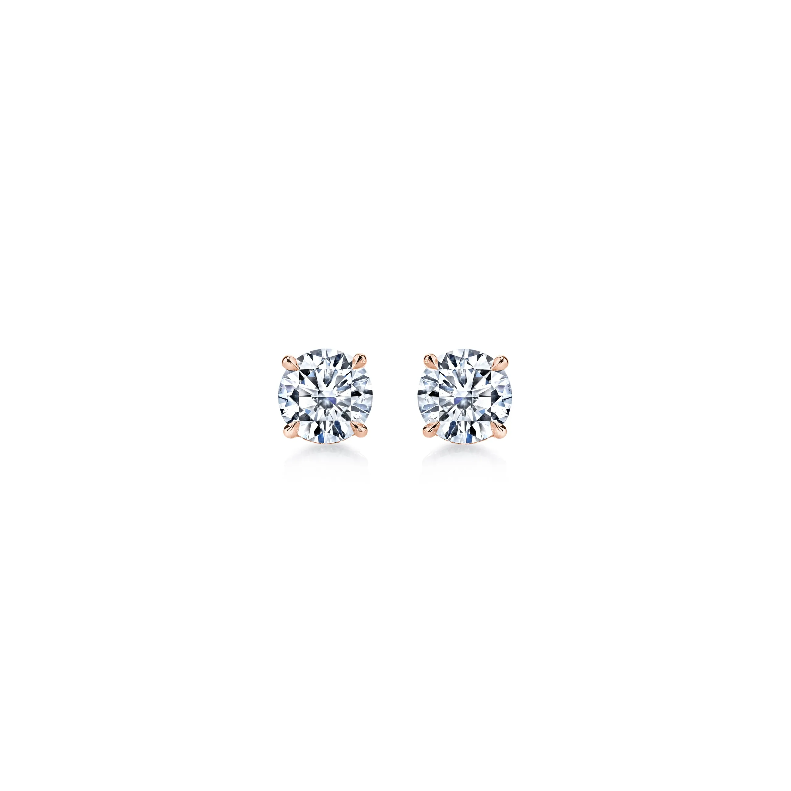 Chelsea Lab Diamond Round Brilliant Studs