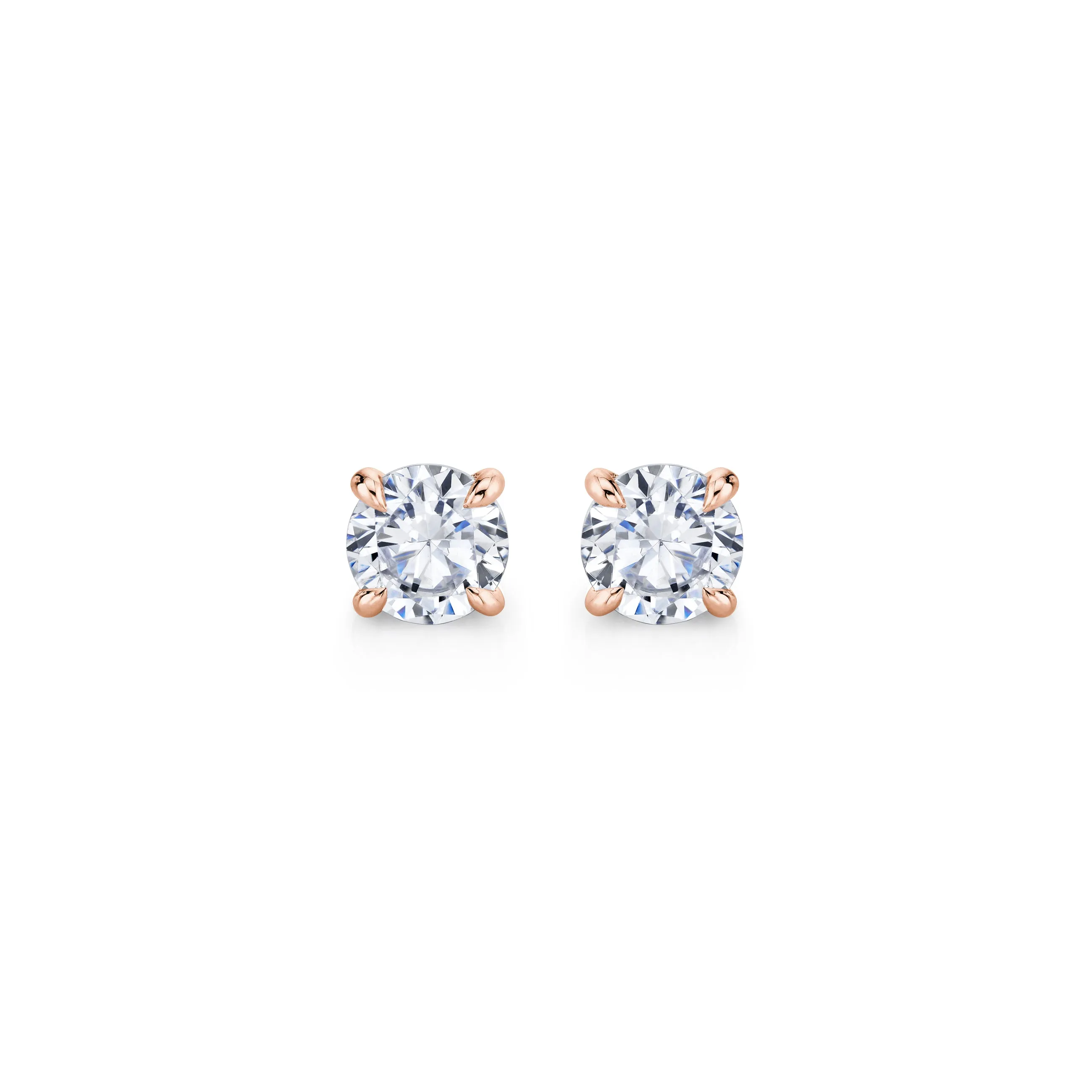 Chelsea Lab Diamond Round Brilliant Studs