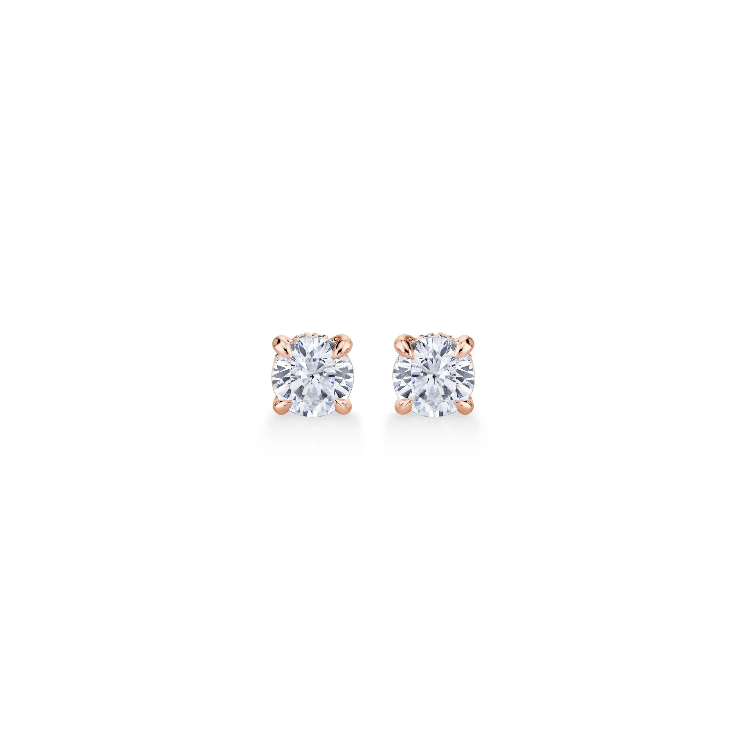 Chelsea Lab Diamond Round Brilliant Studs