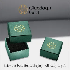 Claddagh Gold 10K and 14K Gold Trinity Knot Hers Ring Available in Yellow, Rose and White Gold with multiple ring sizes