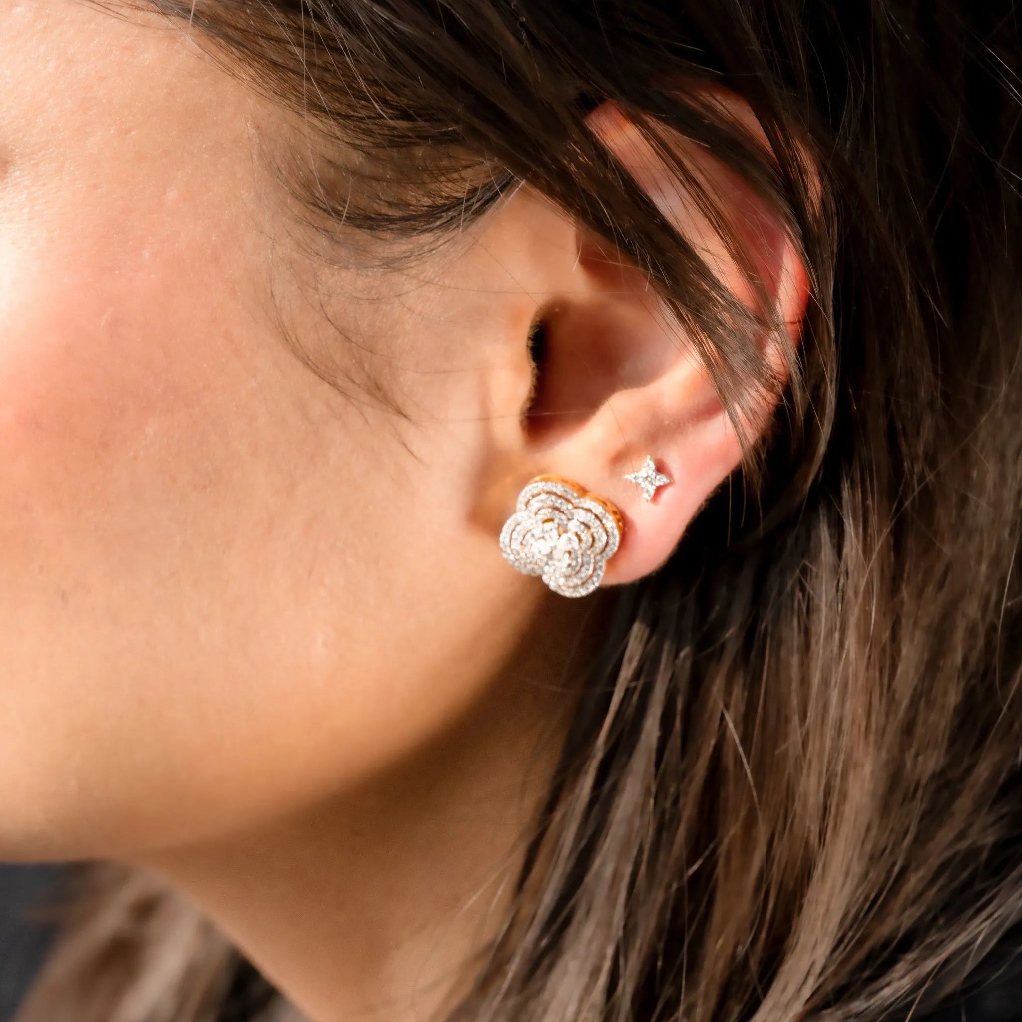 Classic Clover Studs