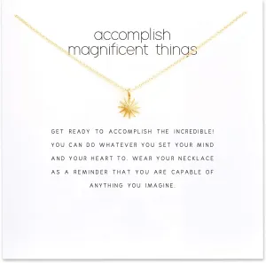 COLORFUL BLING Fashion Sun Necklace Clavicle Chain Sunlight Sunshine Pendant Necklace with Message Card Friendship Dainty Gold Silver Jewelry