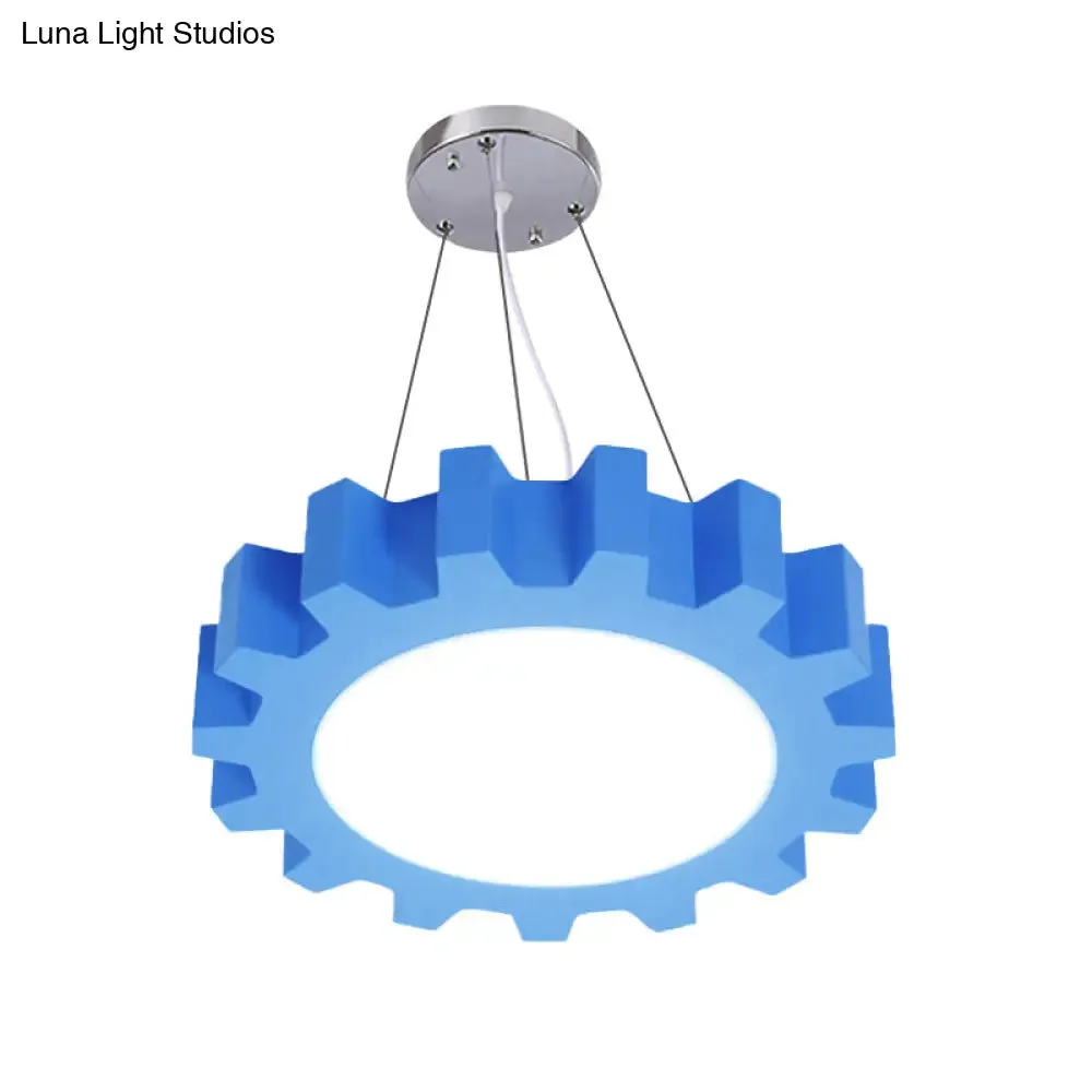 Colorful LED Pendant Light for Kindergarten Classroom or Playroom