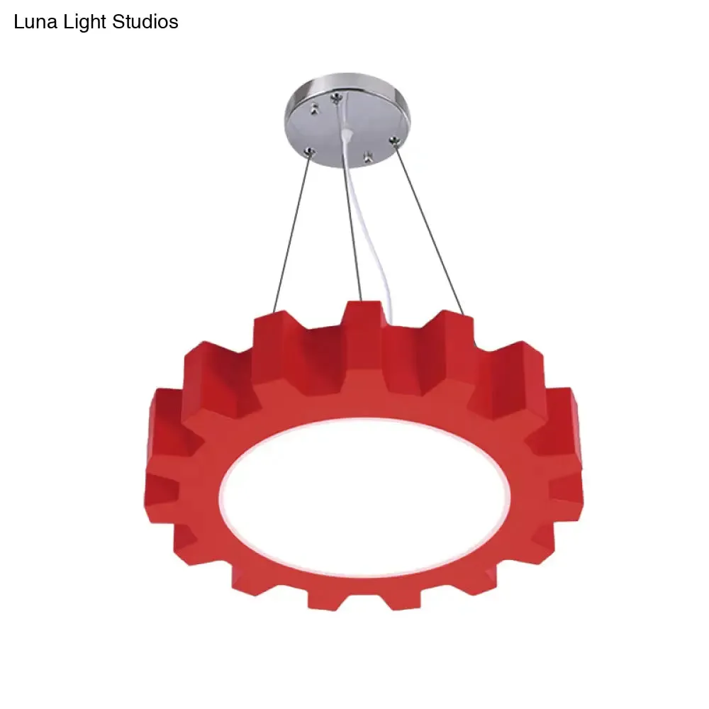Colorful LED Pendant Light for Kindergarten Classroom or Playroom