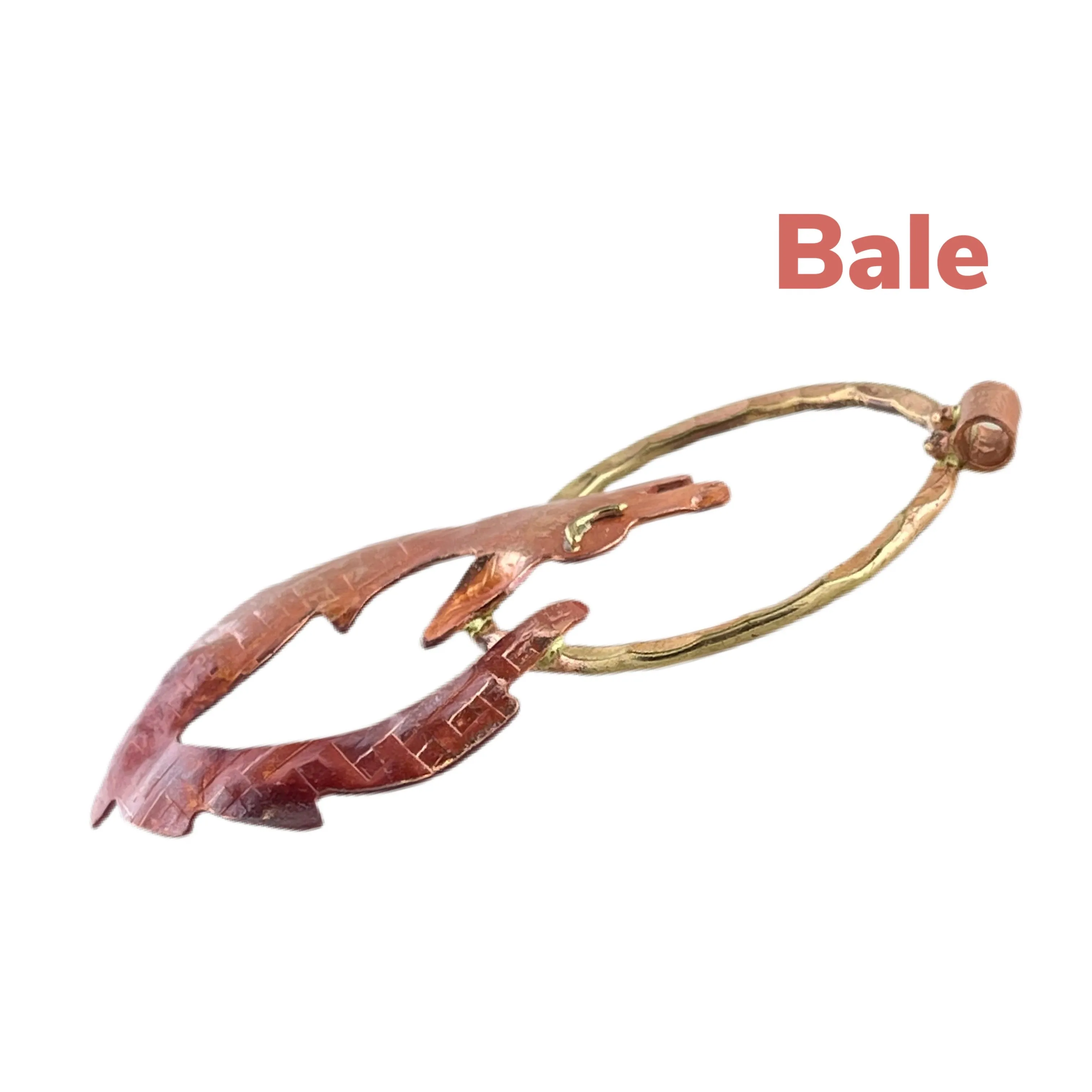 Copper Coyote Pendant for Necklaces ~ Southwest Style