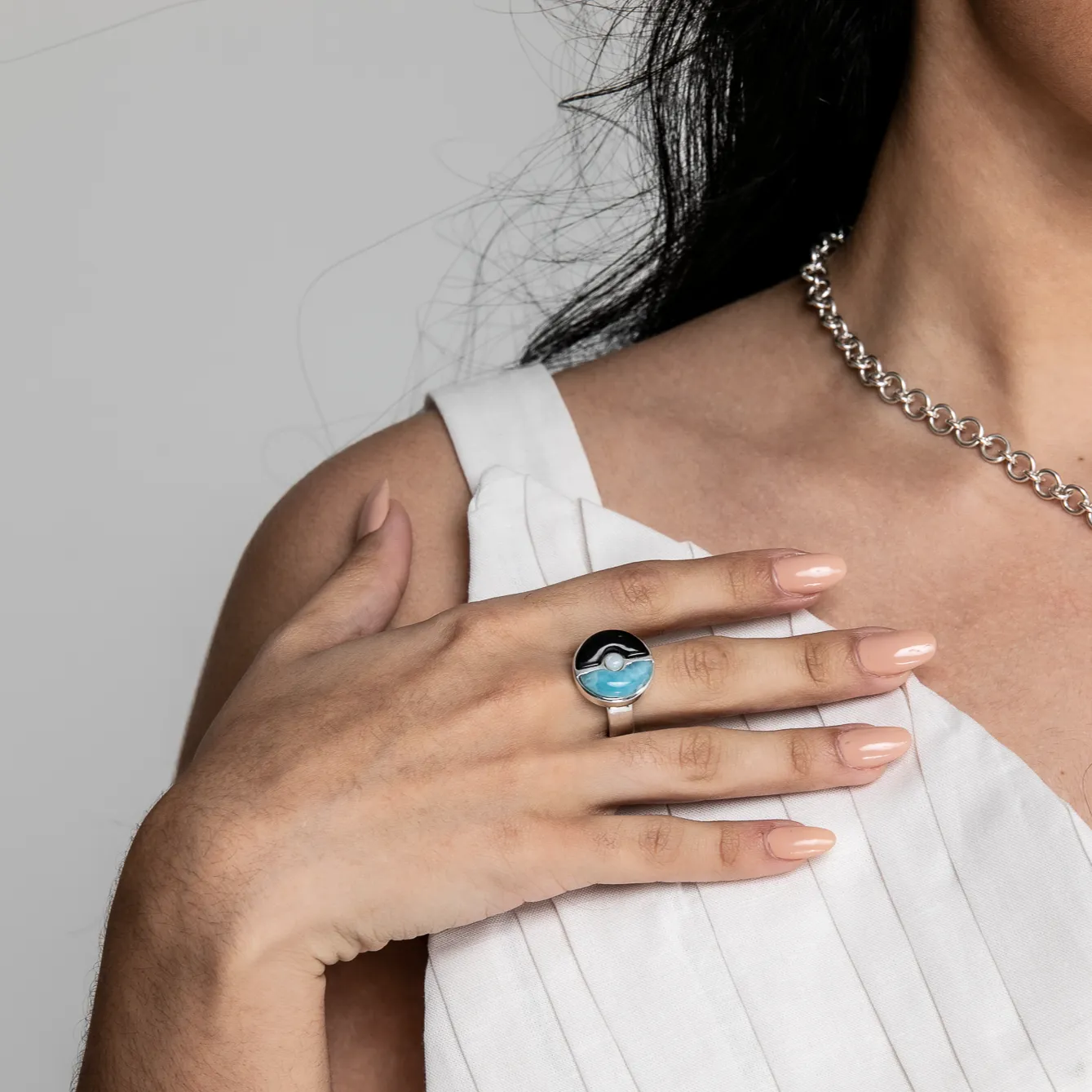Cow Horn Costa Ring