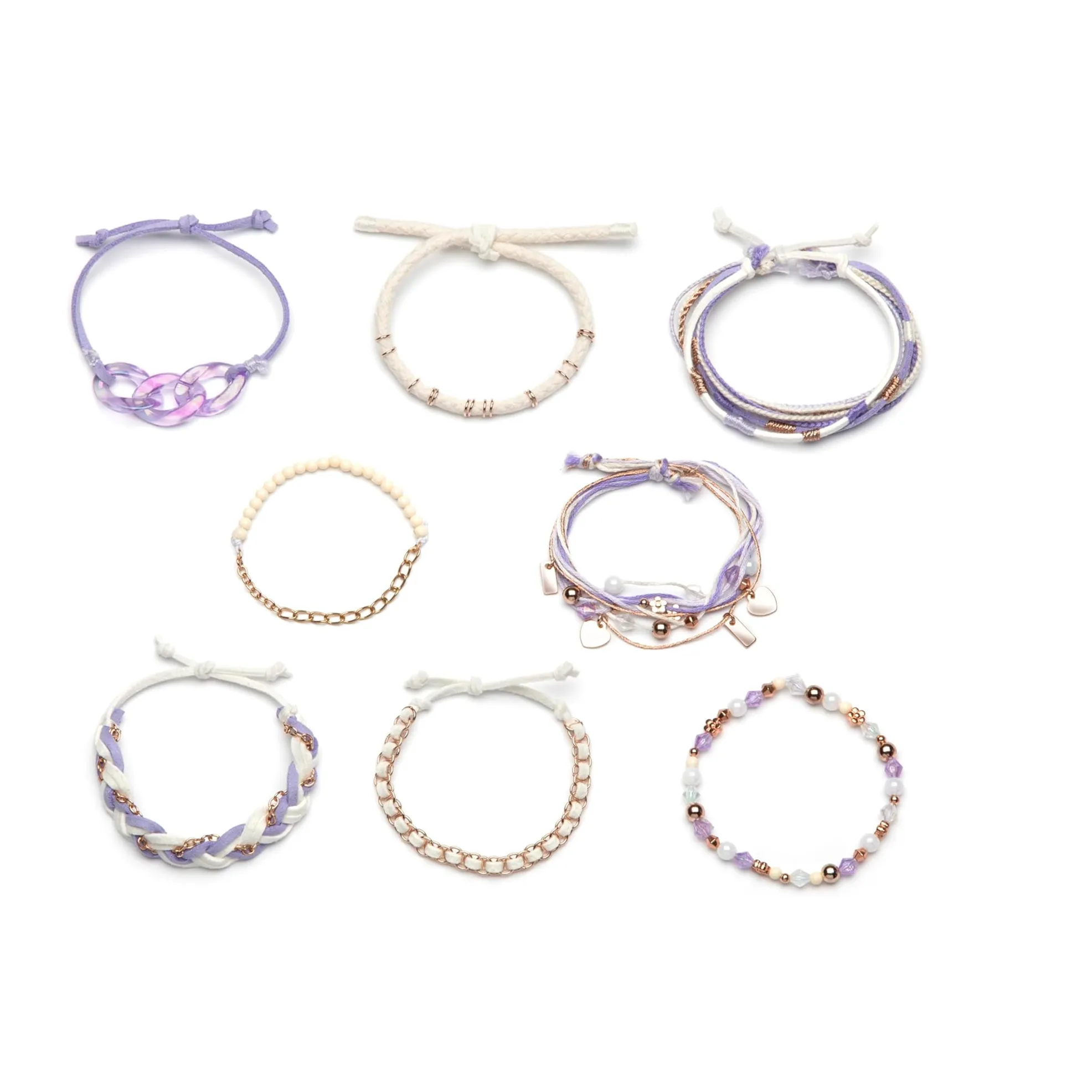 Craft Crush Bracelet Making Kit-Lilac