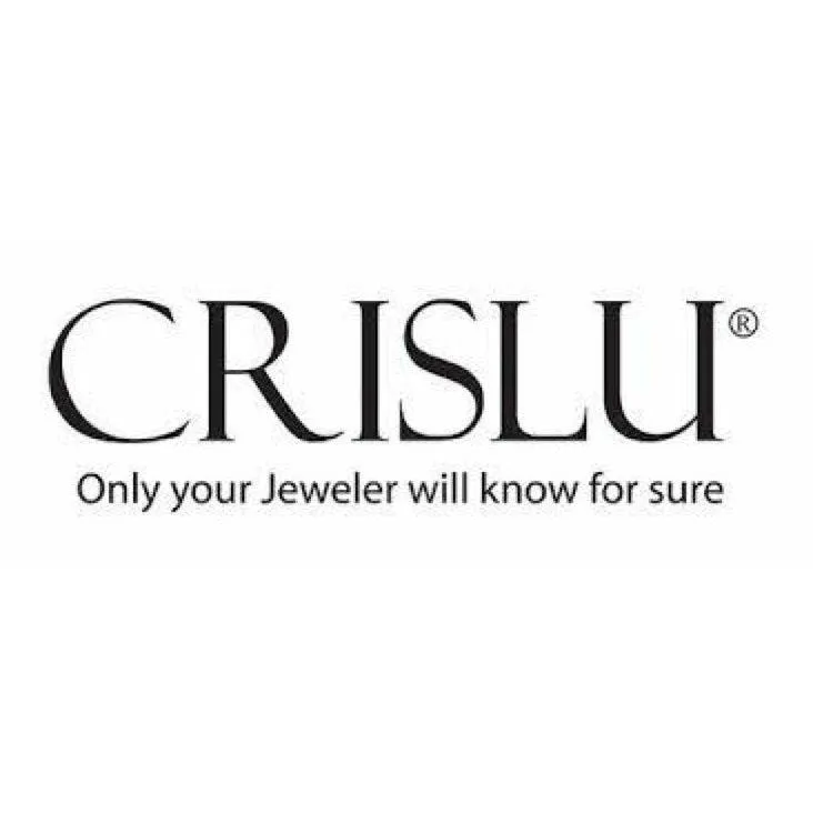 Crislu Cubic Zirconia Studs 2 cttw - Sterling Platinum