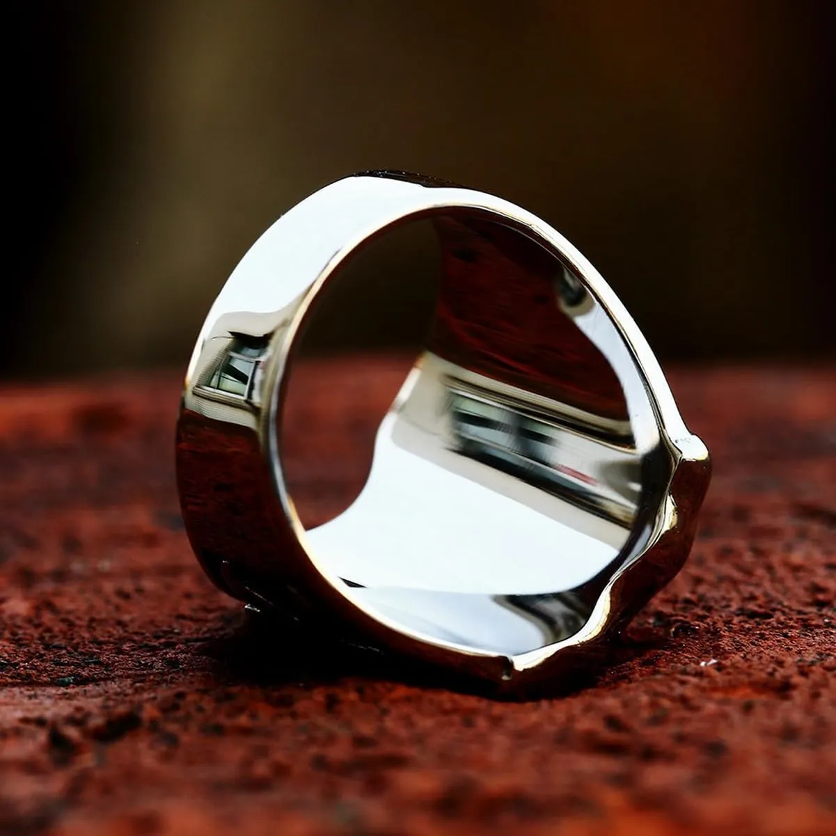 Cross Celtic Carved Signet Stainless Steel Ring for Men Silver Black Shield Christian Cool Metal Vintage Nordic Viking Religous Ring Biker Punk Jewelry