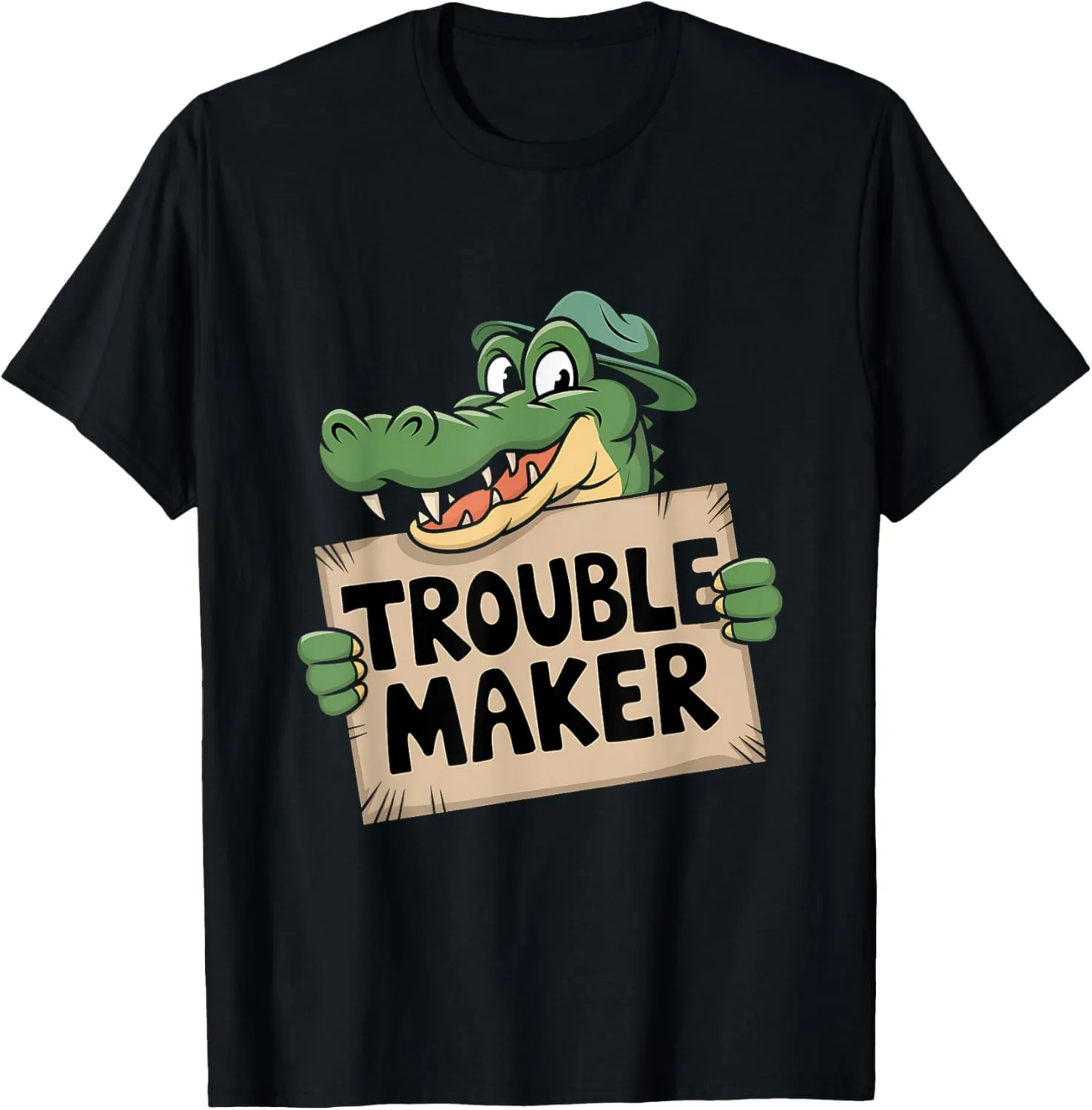 Dance Like Nobody Watching Funny Crocodile Design T-Shirt
