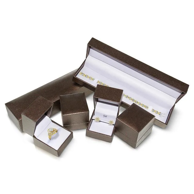 Diamond Miracle-Set Nested Chevron Link