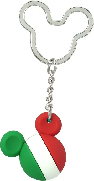 Disney Mickey Icon Ball Key Ring - Mexico Key Accessory Multi-colored, 3"