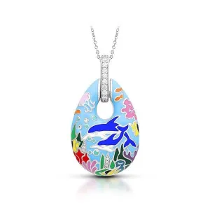 Dolphin Blue Pendant