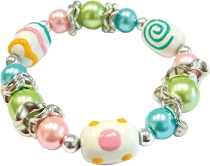 Easter Bracelets for Her, Birthday Christmas Gift Idea, Basket Stuffers Supplies, 1 pc