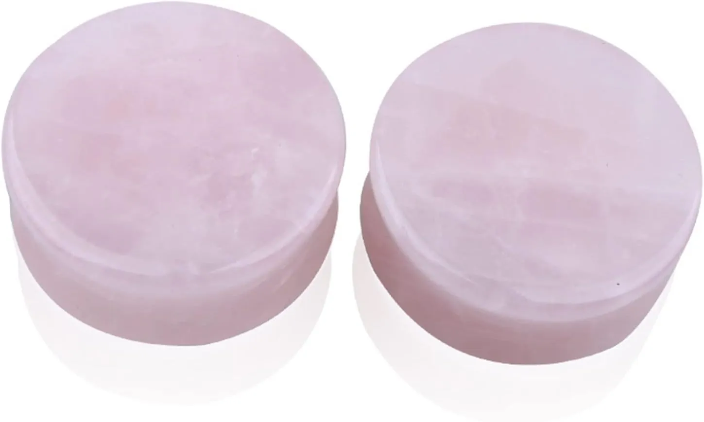 Epinki Stretching Kit, 2PCS Ear Gauges Pink Stone Women and Men Body Piercing Jewelry Kit