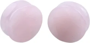 Epinki Stretching Kit, 2PCS Ear Gauges Pink Stone Women and Men Body Piercing Jewelry Kit
