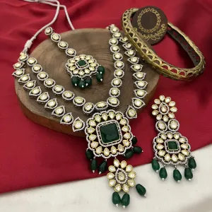 Festive Bridal Polki Necklace Earrings Set, Wedding Polki Earrings Set, Bollywood Inspired Necklace Set, Pakistani Polki Jewellery, Traditional Polki Jewelry, Bollywood Polki Jewellery