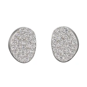 Fiorelli pave CZ set stud 35699
