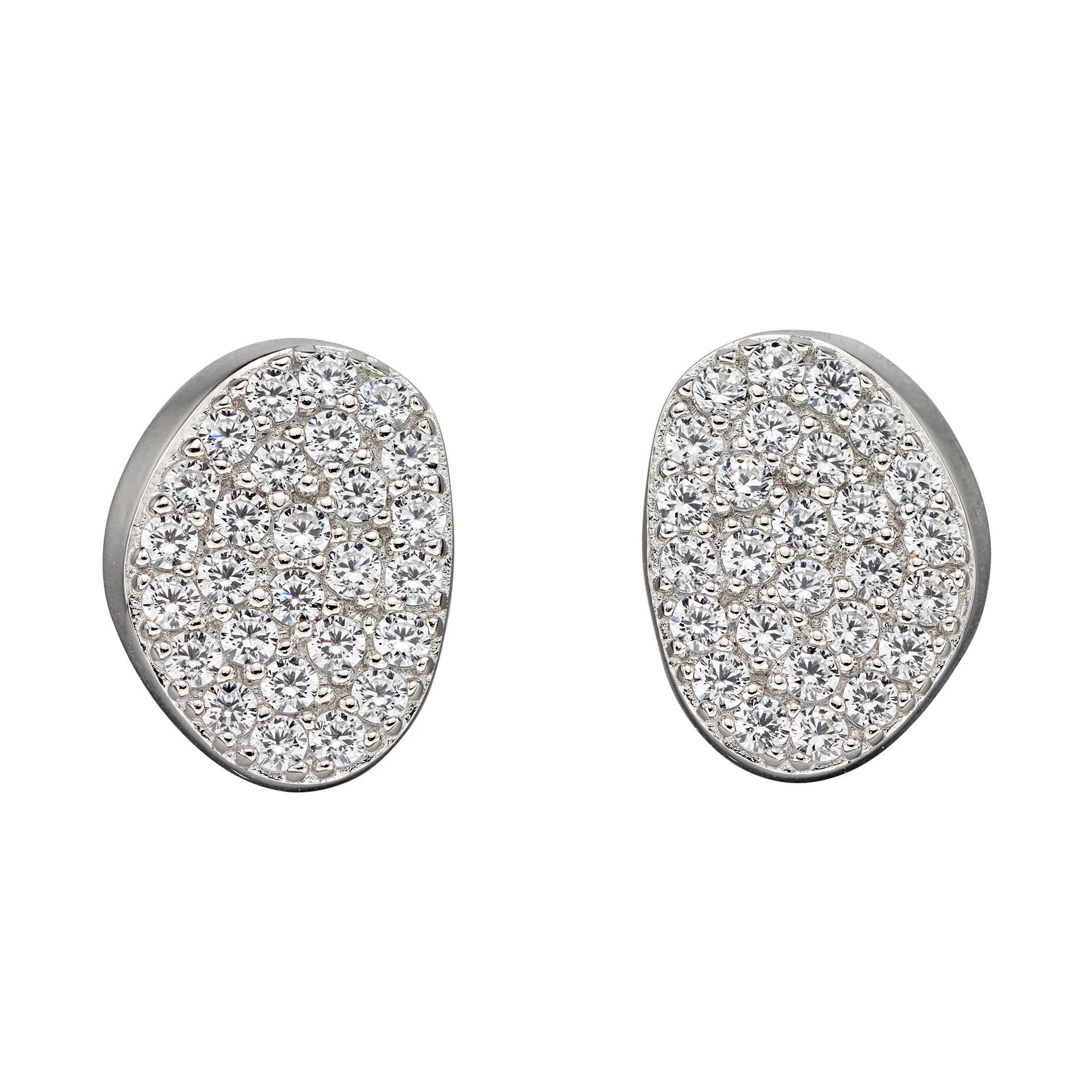 Fiorelli pave CZ set stud 35699