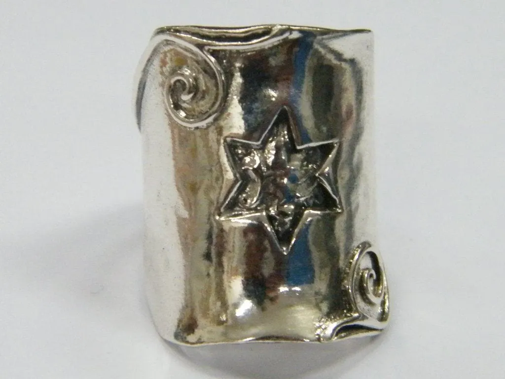 Funky Bold Wide Star Ring