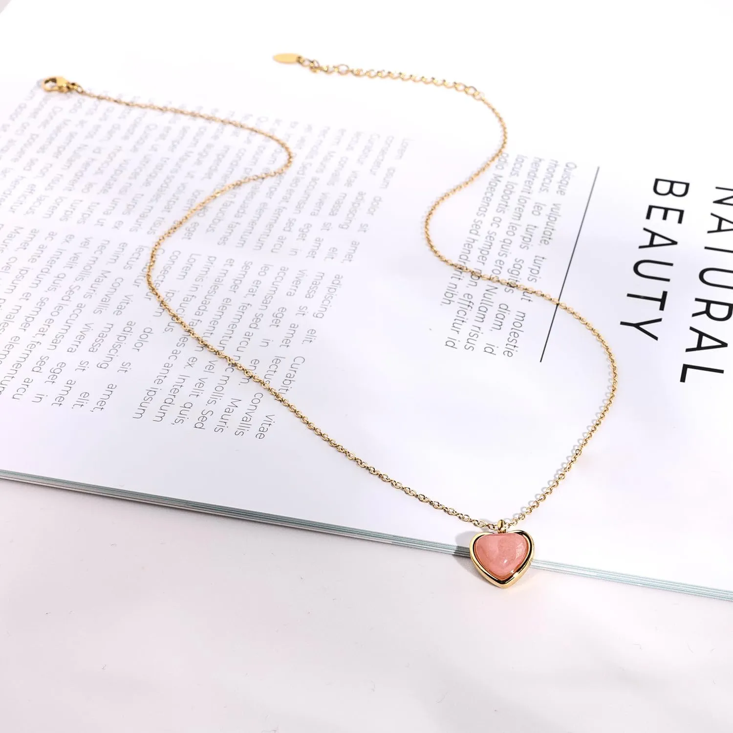Gifts for Women Heart Necklace Carnelian Crystal Heart Necklace for Women Gifts Valentines Day Gifts for her