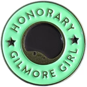 Honorary Gilmore Girl Coffee Enamel Lapel Pin Metal Badge Brooch For Backpacks