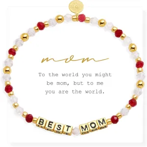 INSPIRED VOICES Family Letter Bracelets - Sister Bracelet, Grandma Bracelet, Mom Bracelet - Sister Gifts for Women